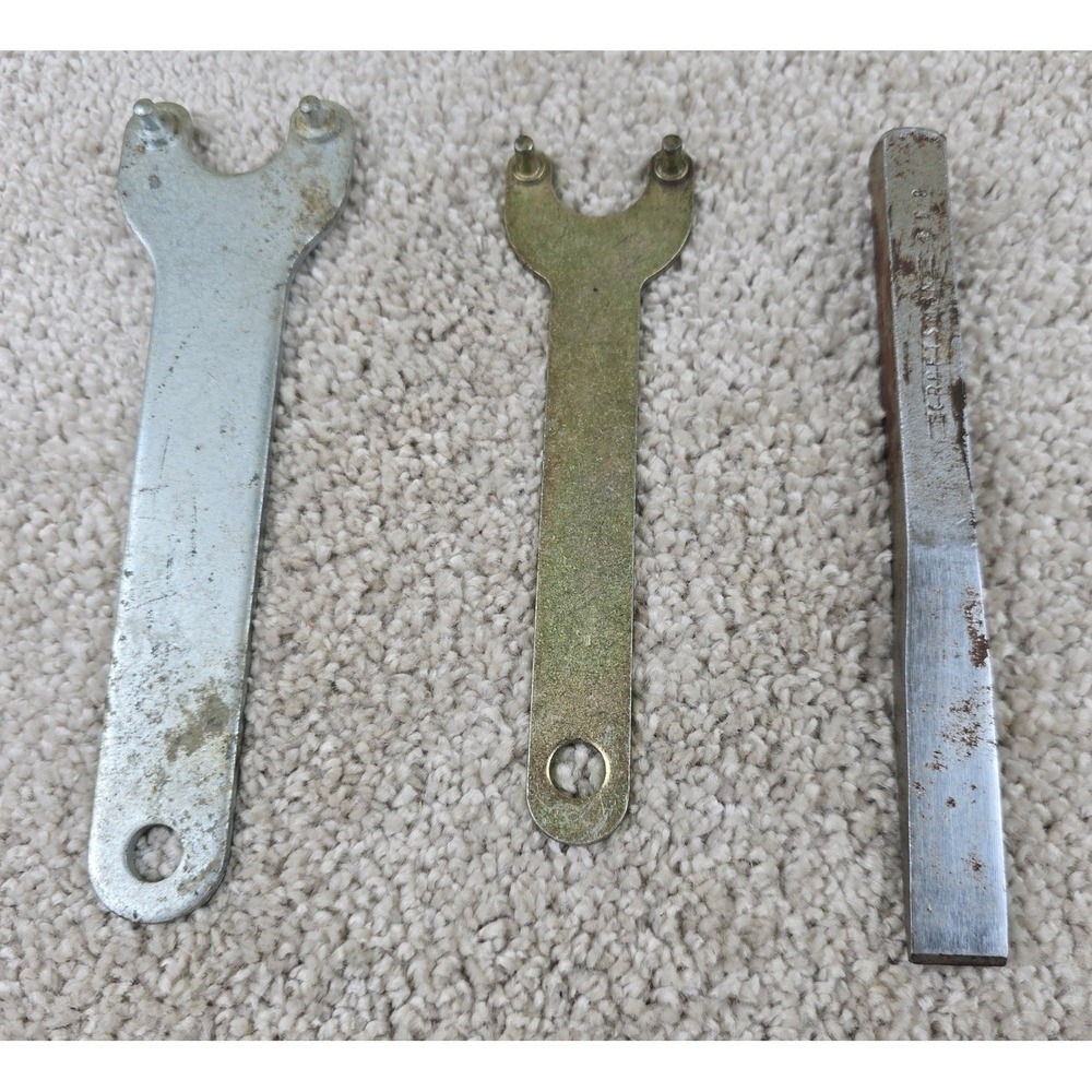 Vintage Tool Lot 2 Pin Spanner Wrenches Craftsman Chisel Punch 3 Piece